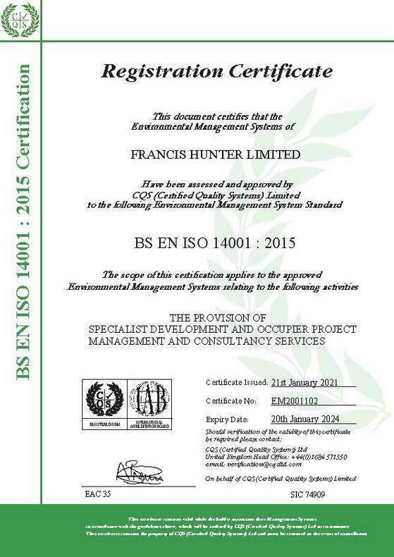 ISO 14001-2015 Certificate 2021